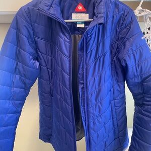 Columbia Blue Puffer Jacket